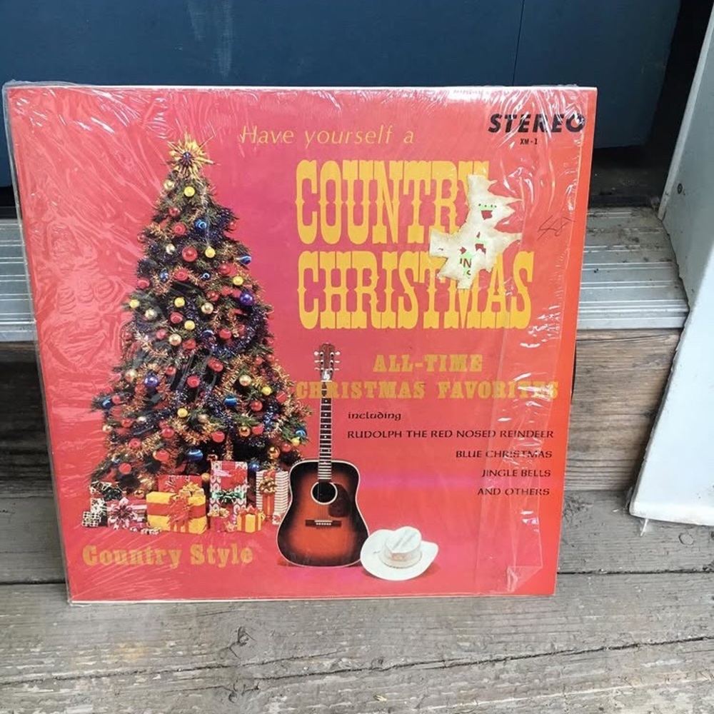 Have yourself a very country Christmas vinyl record